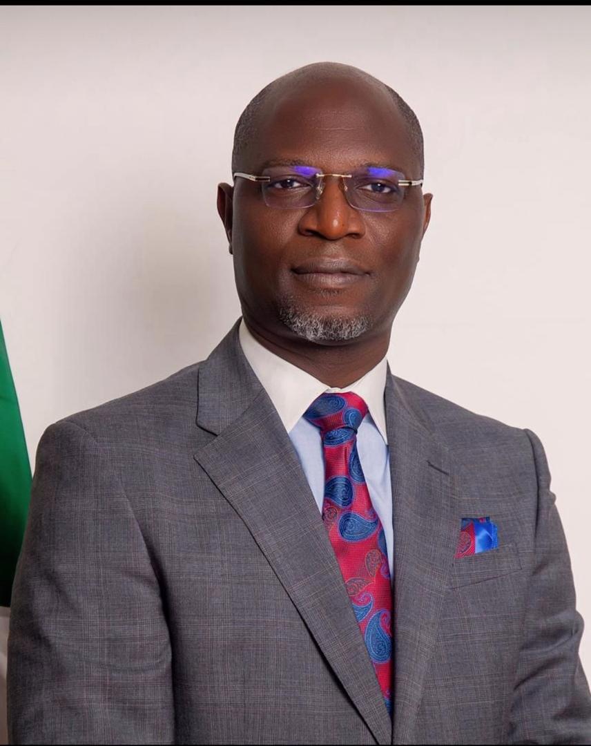 Portrait of Emomotimi Agama, Director General, Security and Exchange Commission, Nigeria